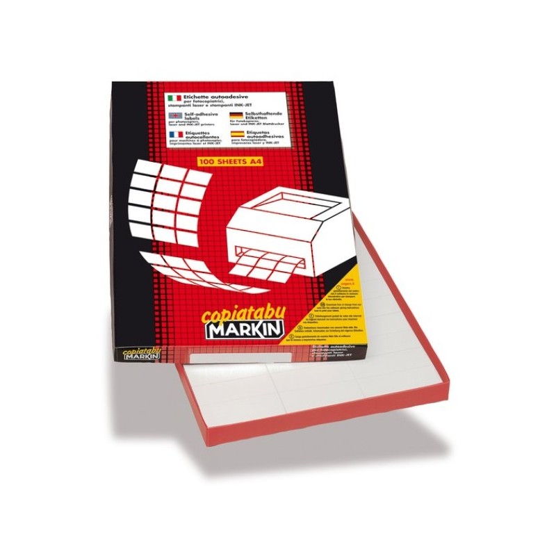 Adesivi in carta A4 e A3...